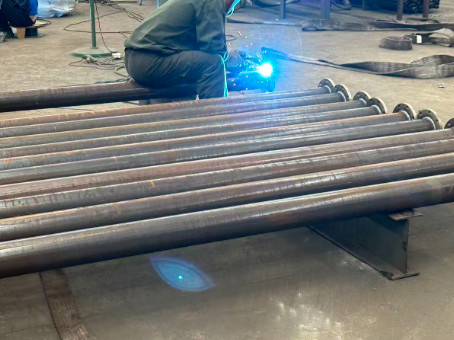 朝阳20#无缝注浆管加工108*6钢花管棚管